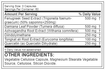 Alpha Jym ingredients