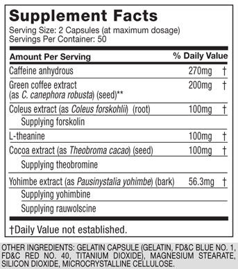 hydroxycut hardcore elite ingredients