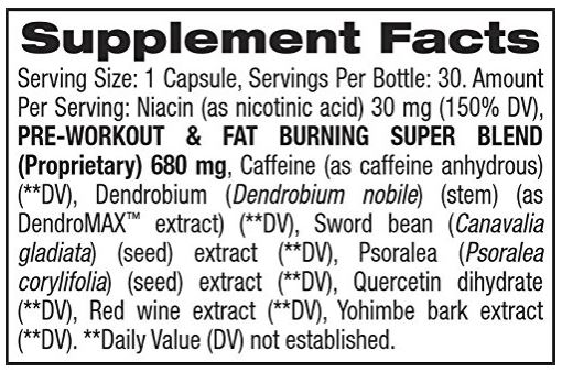 BPI B4 ingredients