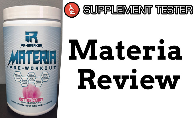 Materia pre workout review