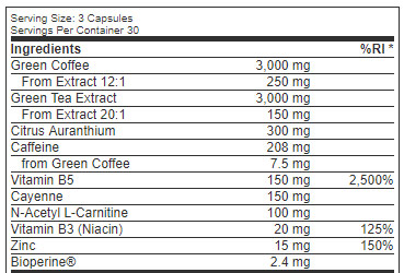 nutrilean-ingredient-list