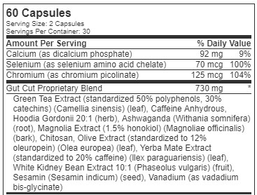 Vigot-Labs-gut-cut-ingredient-list