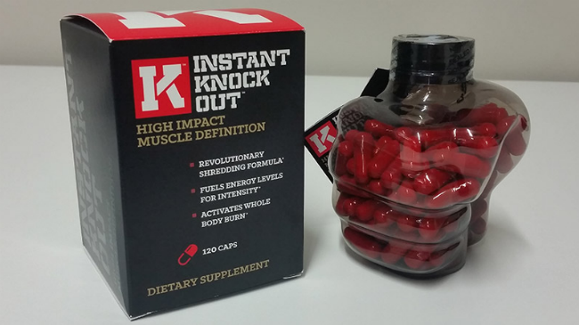 Instant Knockout box and bottle