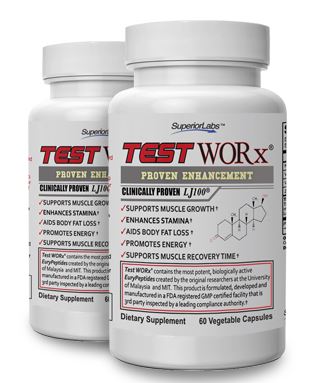 Test Worx two bottles