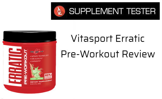 Erratic Pre-Workout Review