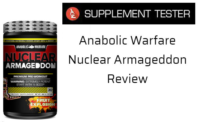 Nuclear Armageddon Pre-Workout Review