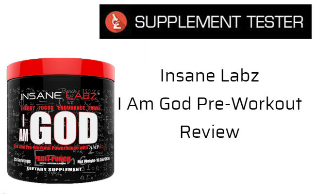 I Am God Pre-Workout Review